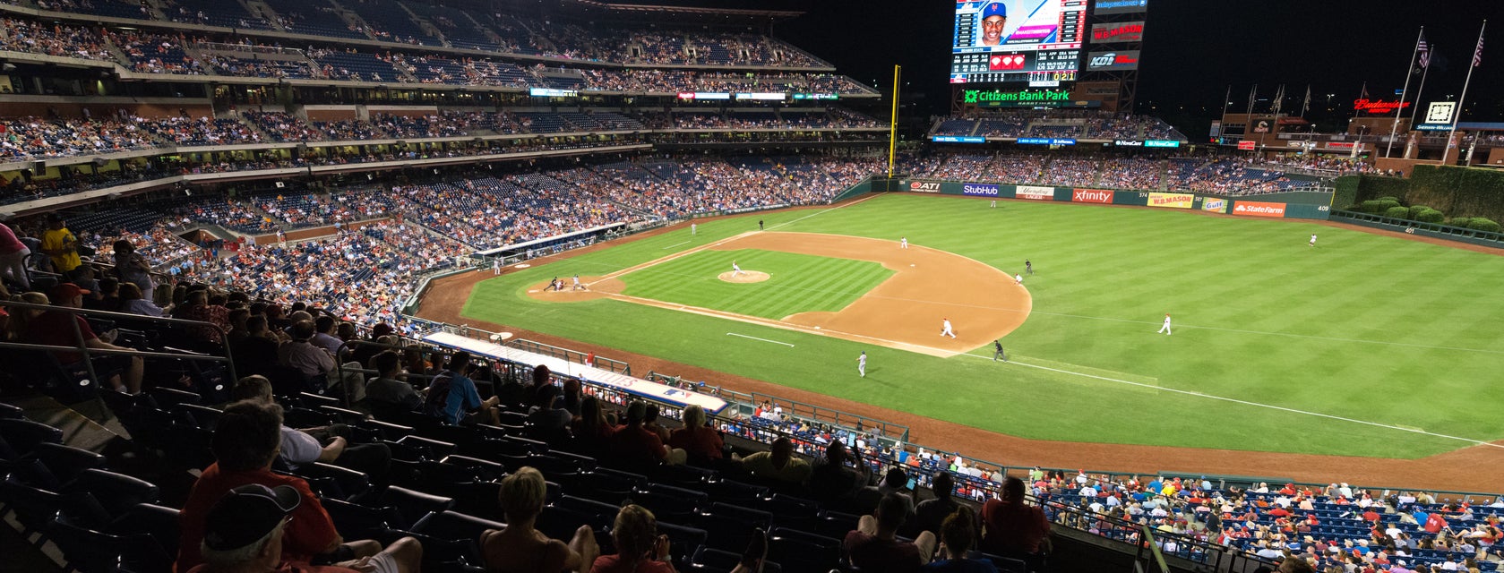 Seat view from Hall of Fame Club