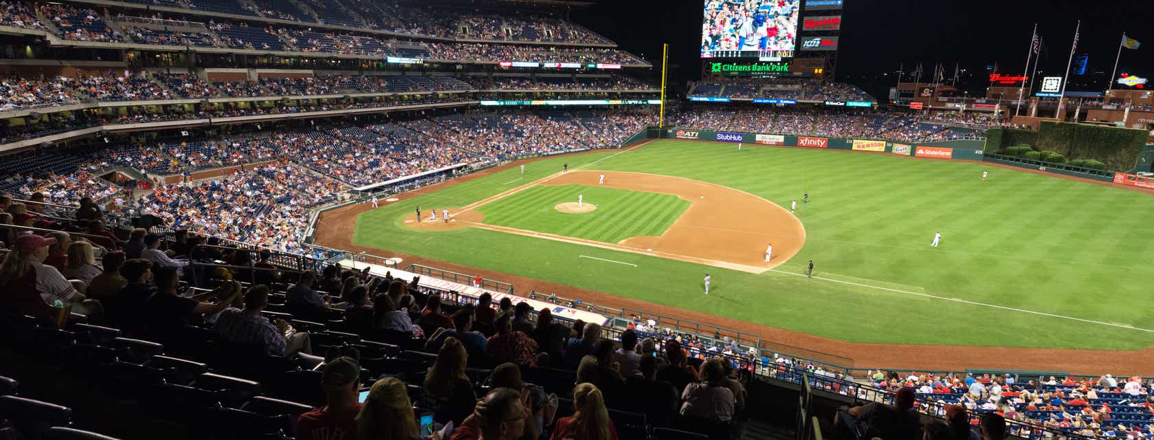 Seat view from Hall of Fame Club