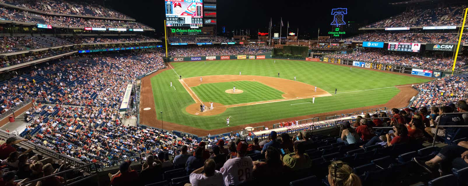 Seat view from Hall of Fame Club