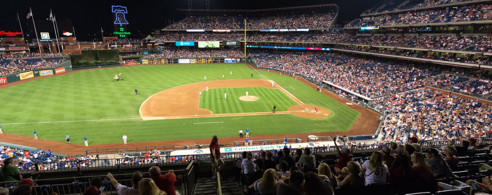 Seat view from Hall of Fame Club