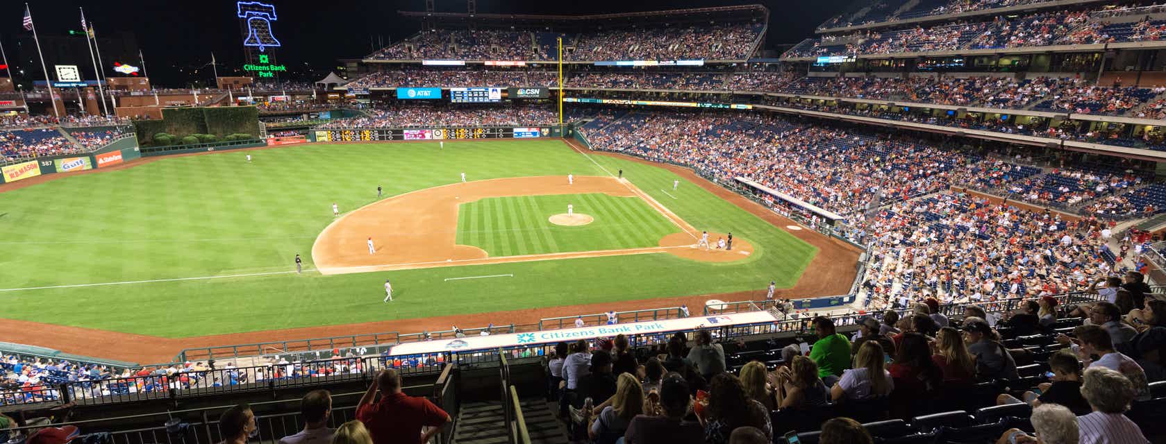 Seat view from Hall of Fame Club