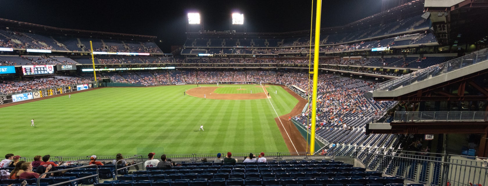 Seat view from Scoreboard Porch