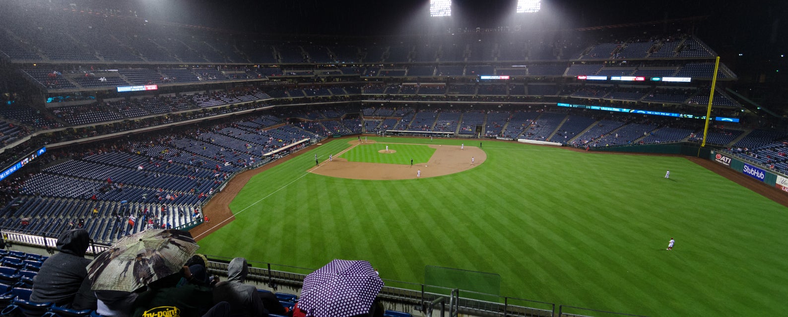 Seat view from Pavilion Deck