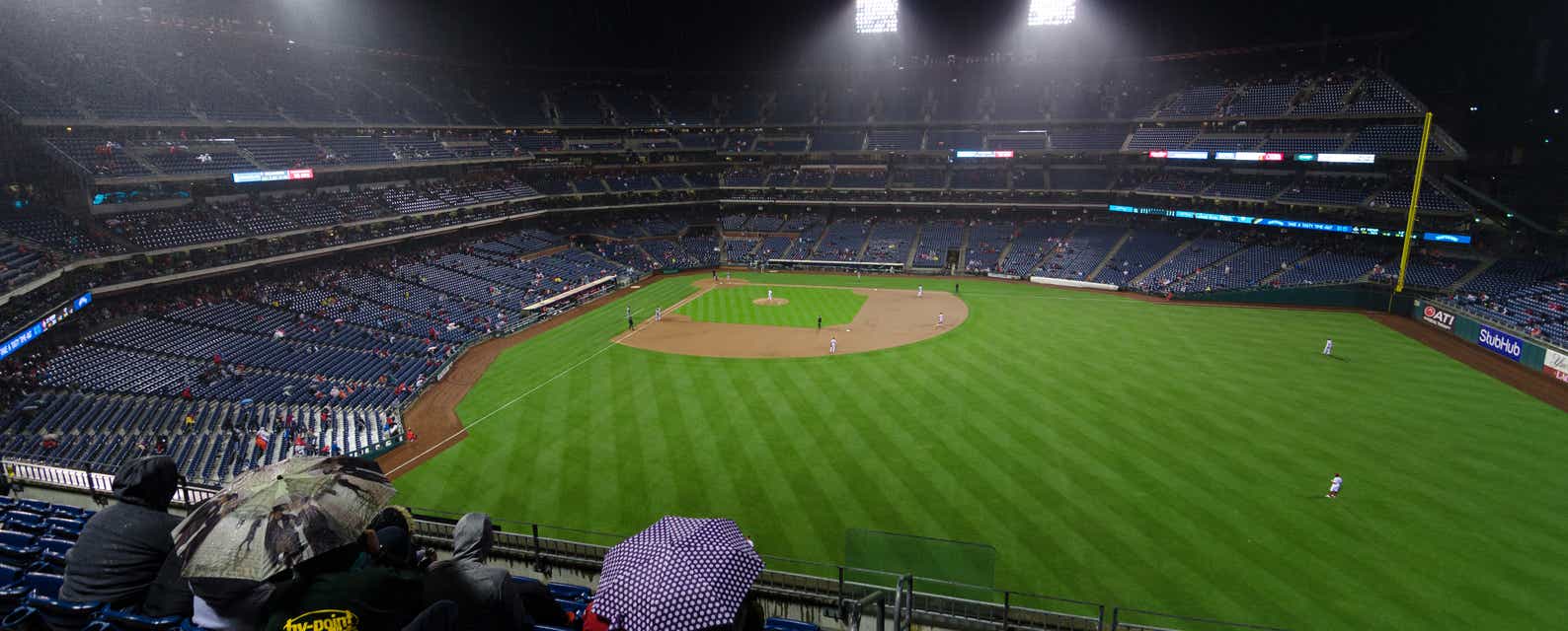Seat view from Pavilion Deck