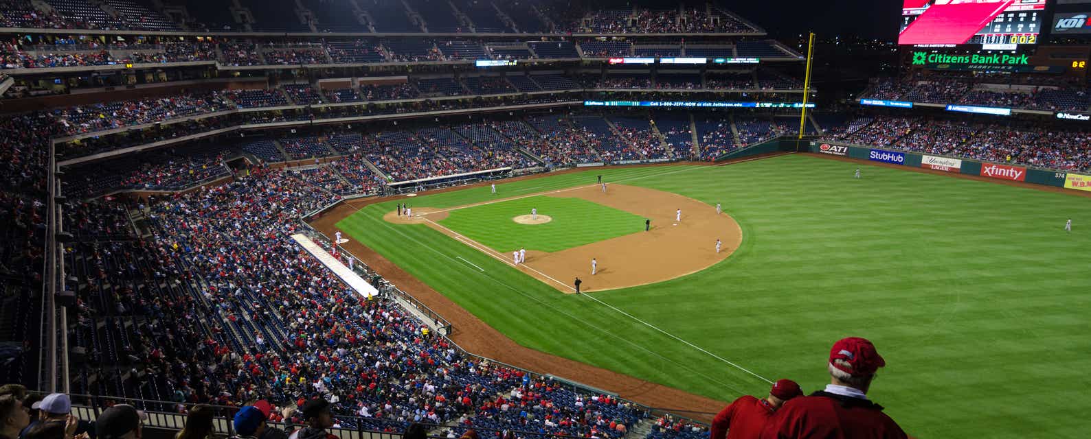 Seat view from Pavilion Deck