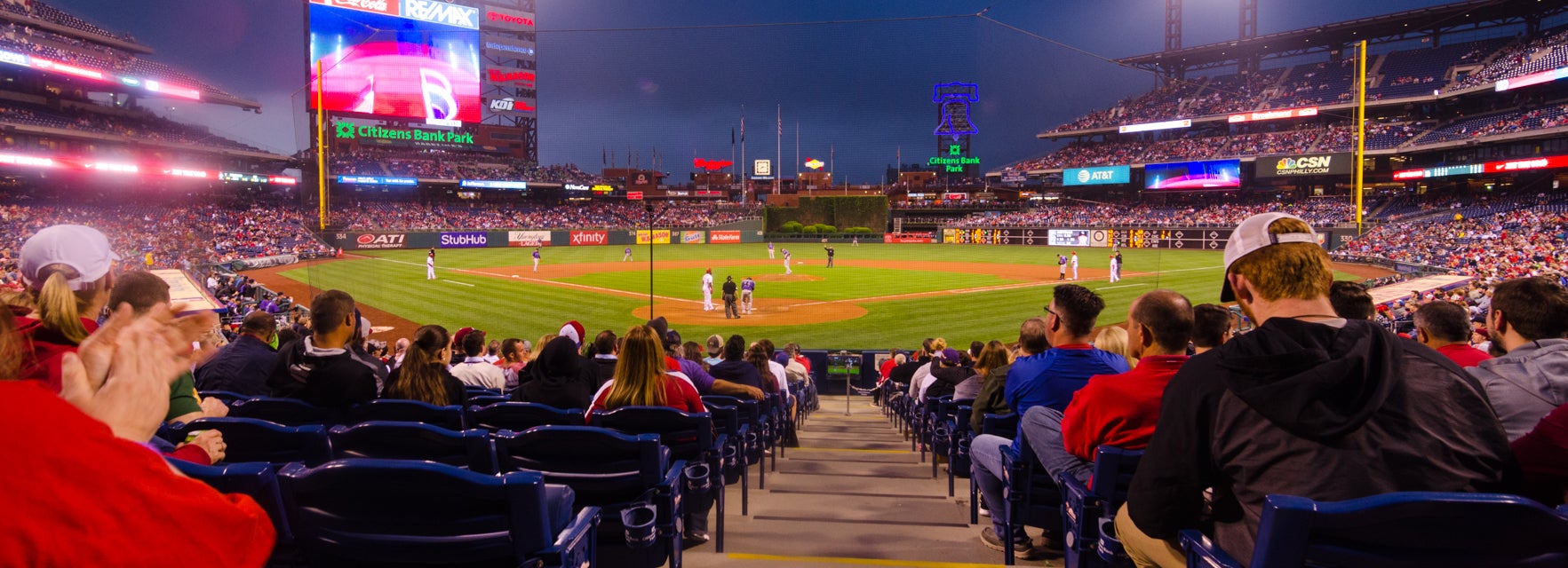 Seat view from Diamond Club