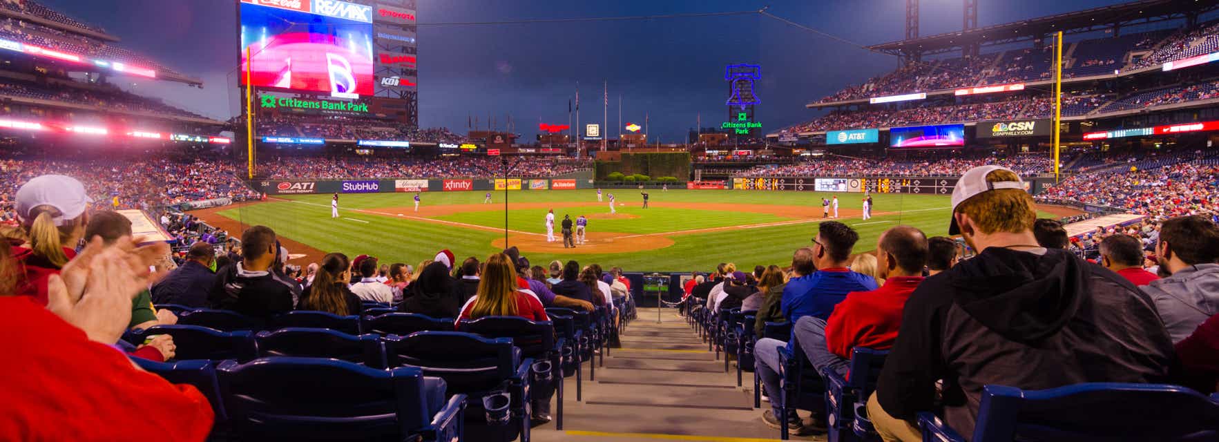 Seat view from Diamond Club