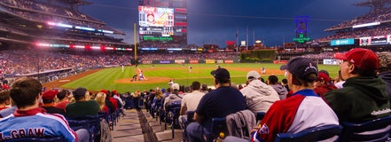 Seat view from Dugout Club