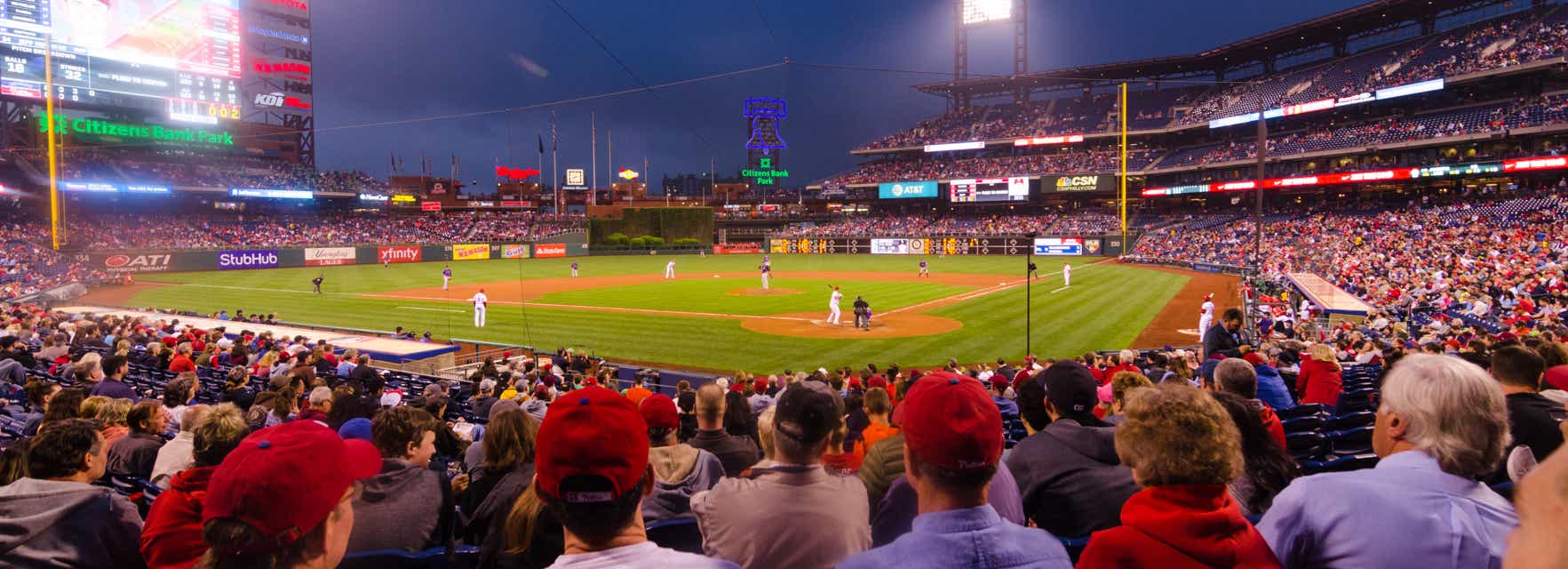Seat view from Diamond Club