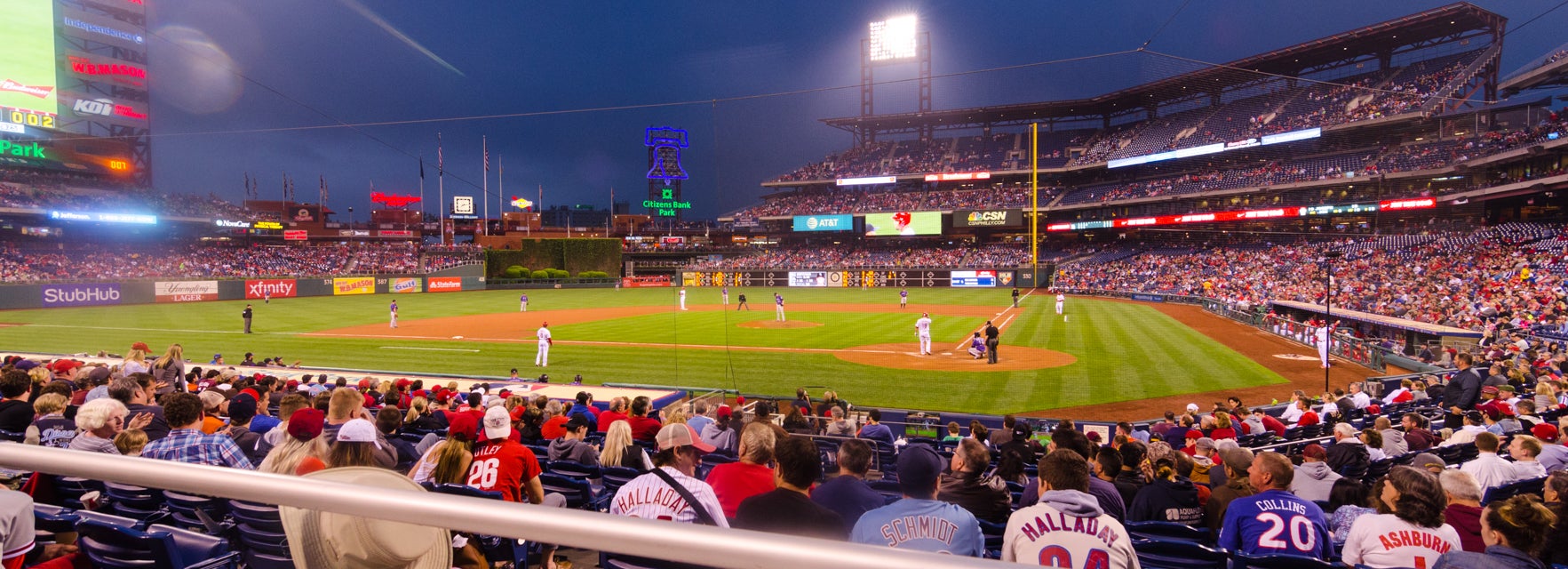 Seat view from Diamond Club