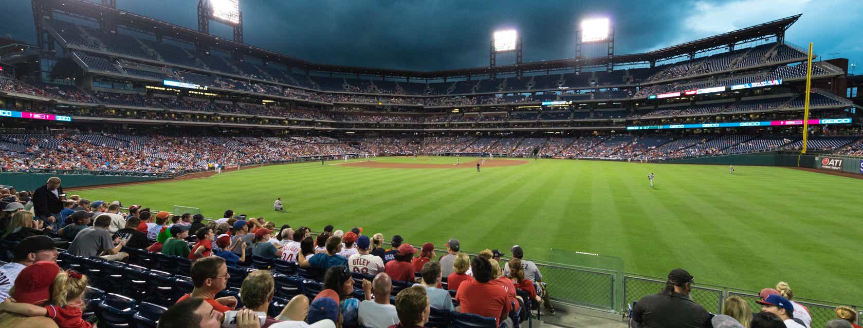 Seat view from Rooftop Bleachers