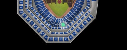 Seat view from Infield
