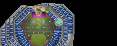 Seat view from Lower