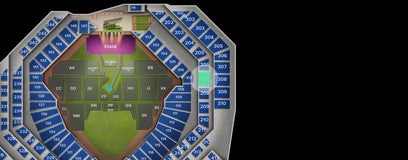 Seat view from Middle