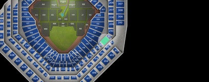 Seat view from Middle