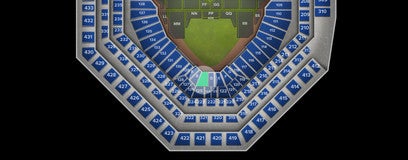 Seat view from Diamond Seats