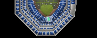 Seat view from Diamond Seats