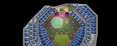 Seat view from General Admission Left