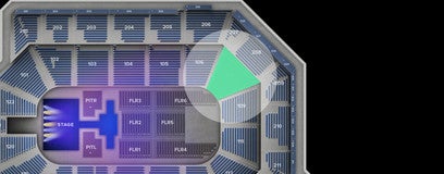 Seat view from Lower Bowl