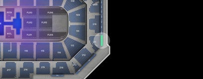 Seat view from 300 Level