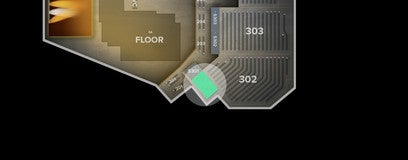 Seat view from 301