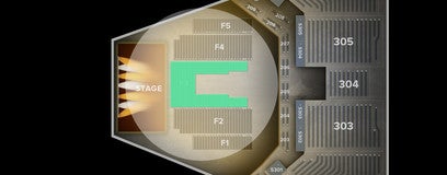 Seat view from Floor