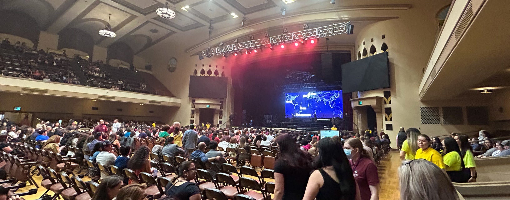 Seat view from Dress Circle