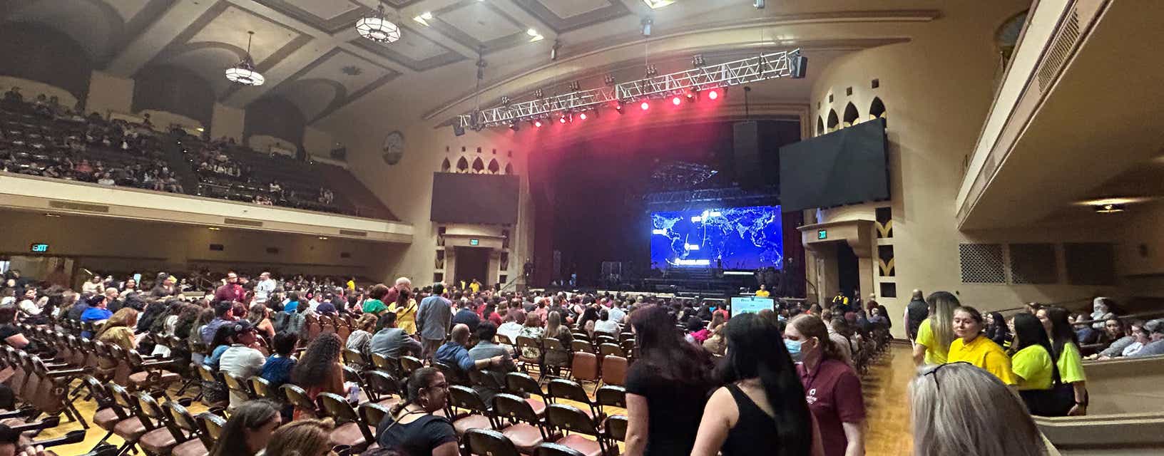 Seat view from Dress Circle