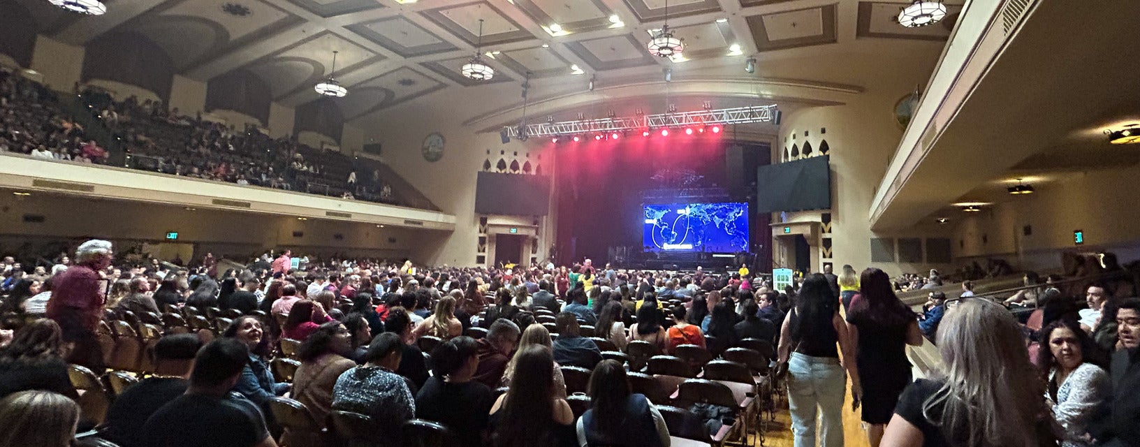 Seat view from Dress Circle