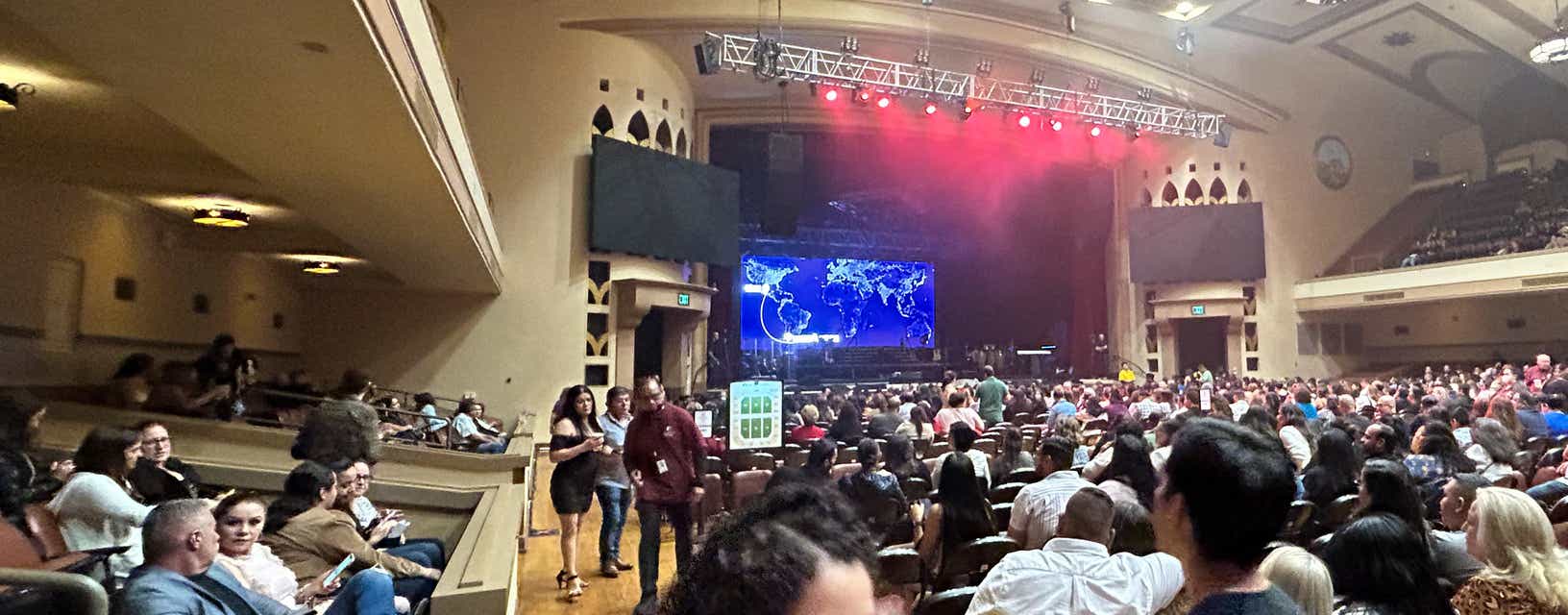 Seat view from Dress Circle