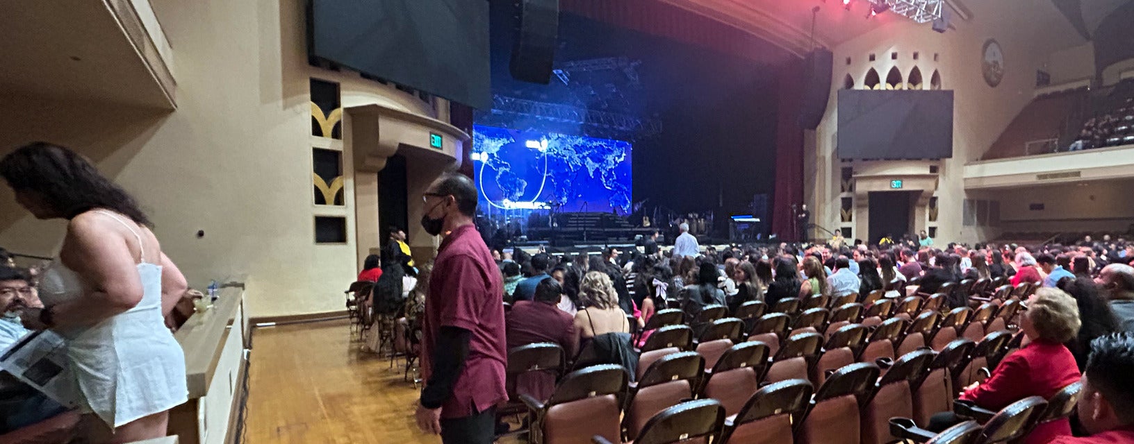 Seat view from Dress Circle