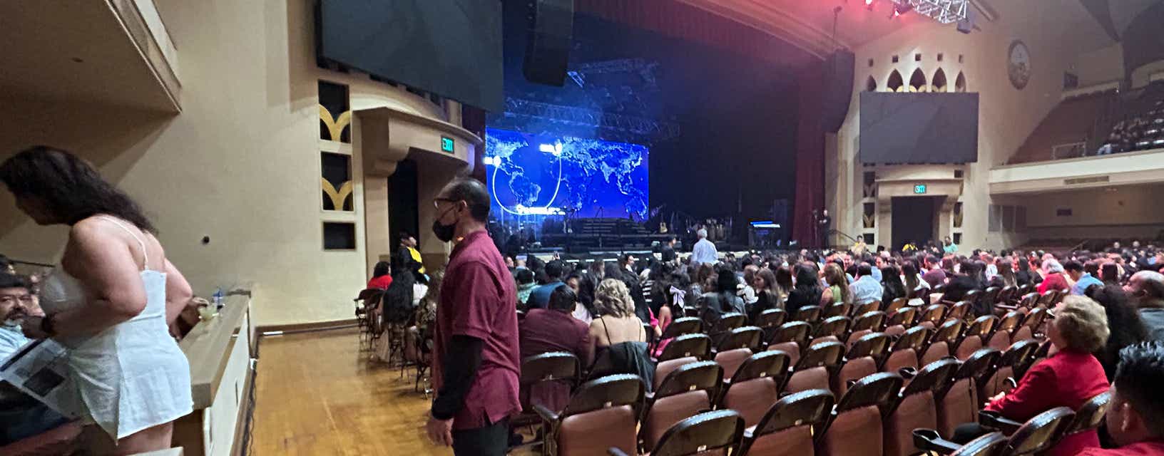 Seat view from Dress Circle