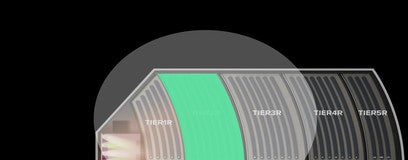 Seat view from Tier