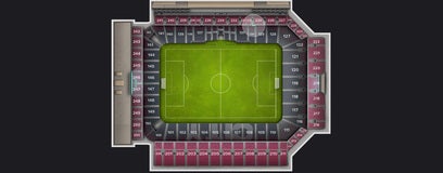 Seat view from Loge