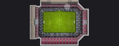 Seat view from Loge
