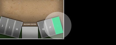 Seat view from Lower