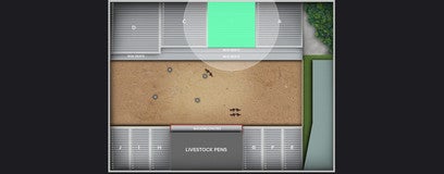 Seat view from Reserved