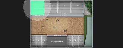 Seat view from Reserved