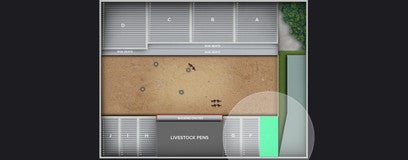 Seat view from Reserved