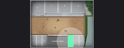 Seat view from Reserved