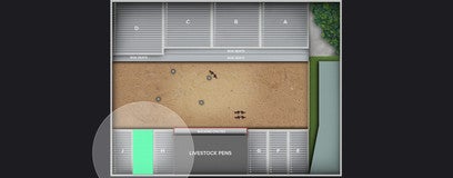 Seat view from Reserved