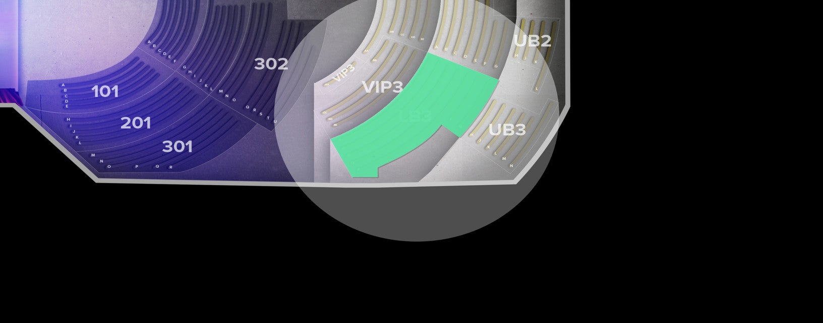 Seat view from Lower Balcony