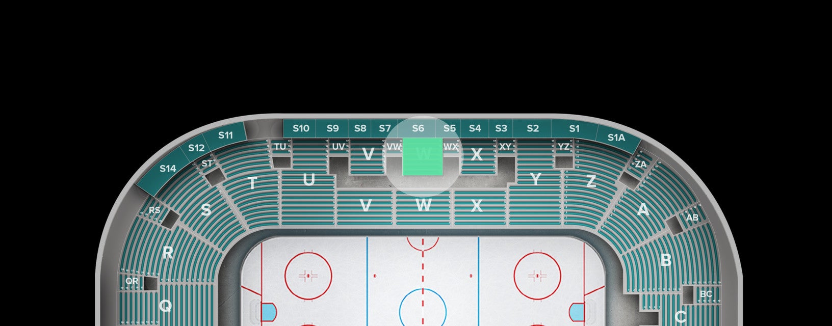 Seat view from Stand