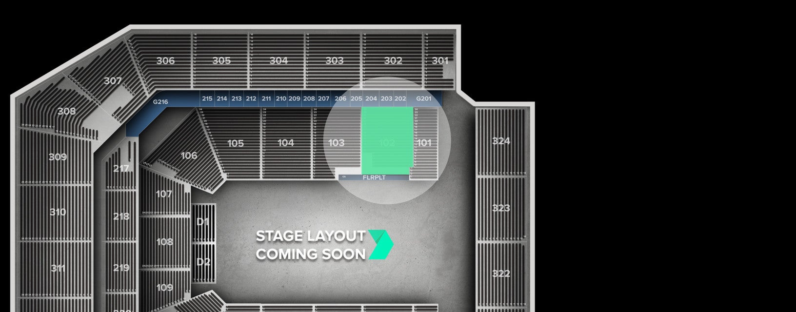 Seat view from Lower