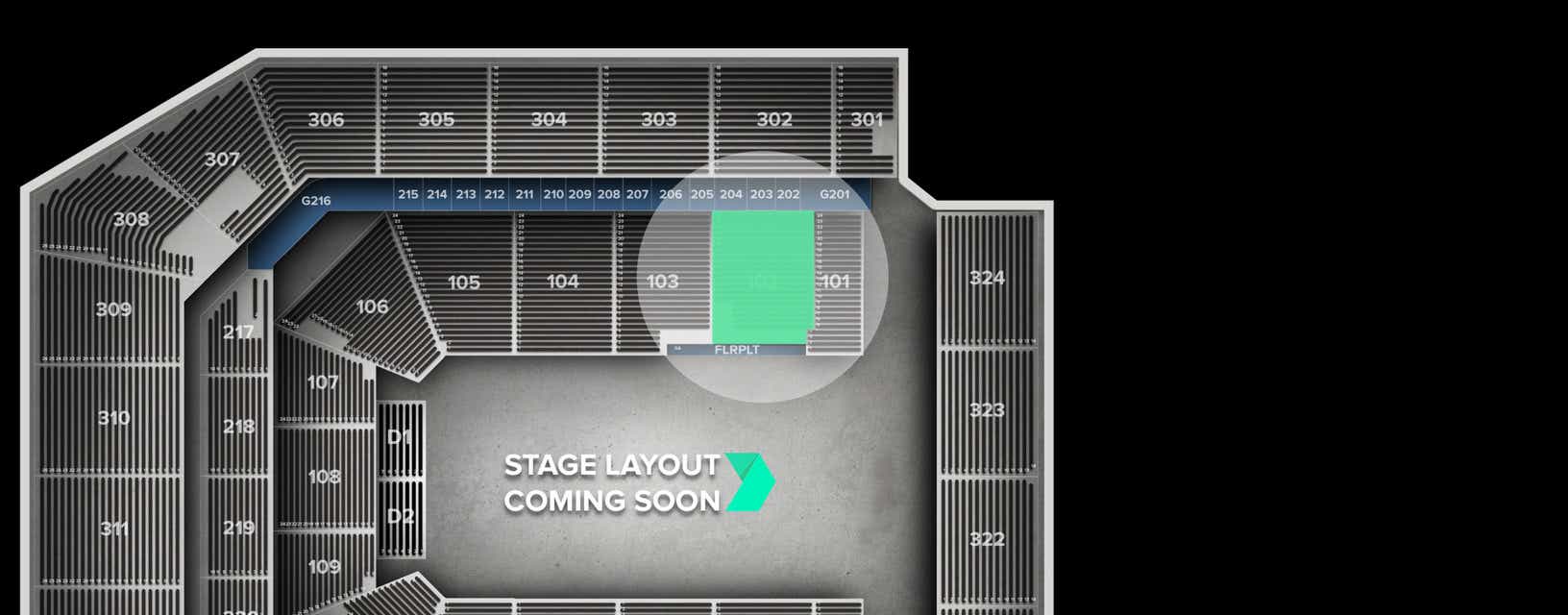 Seat view from Lower