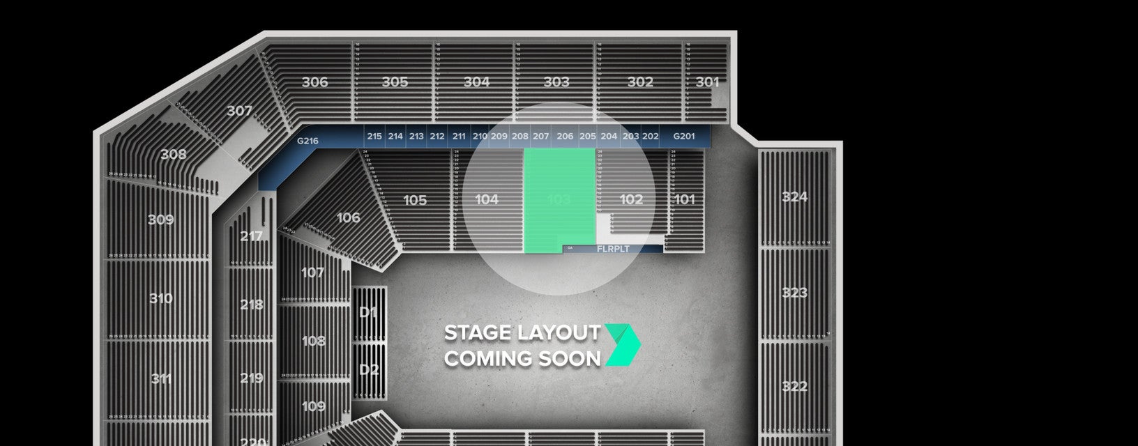 Seat view from Lower