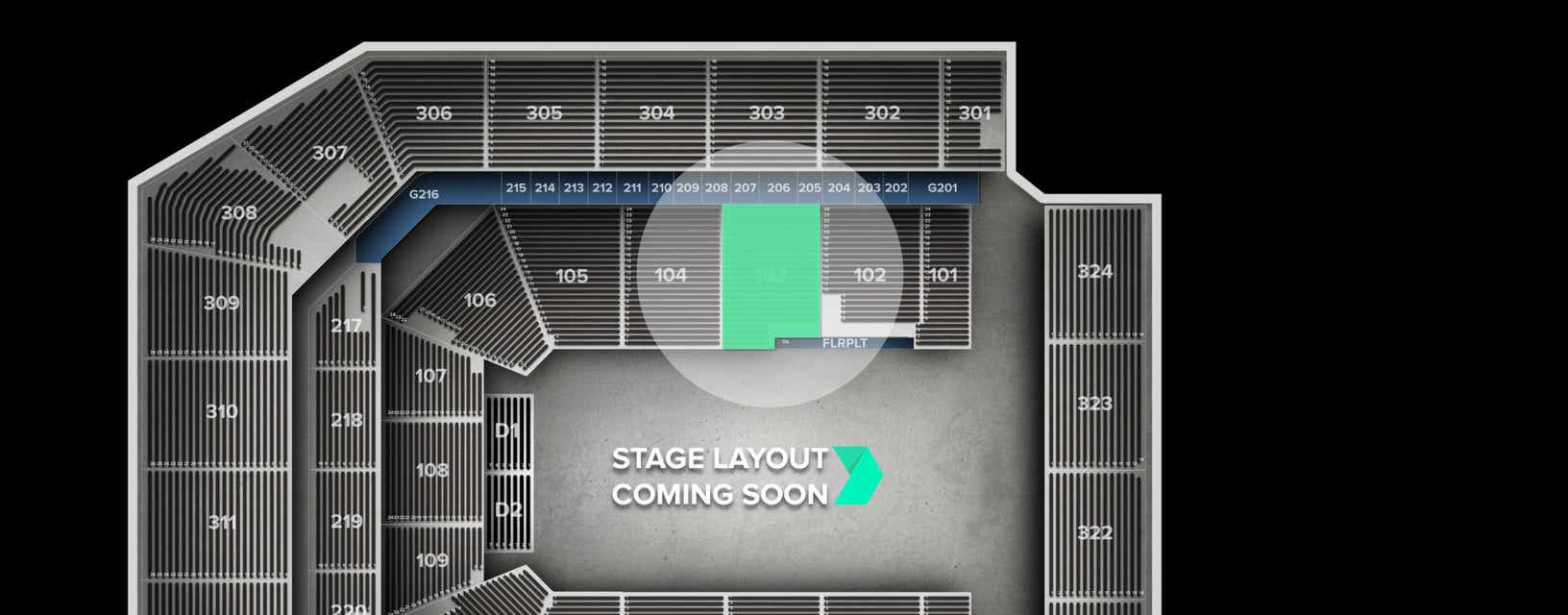 Seat view from Lower