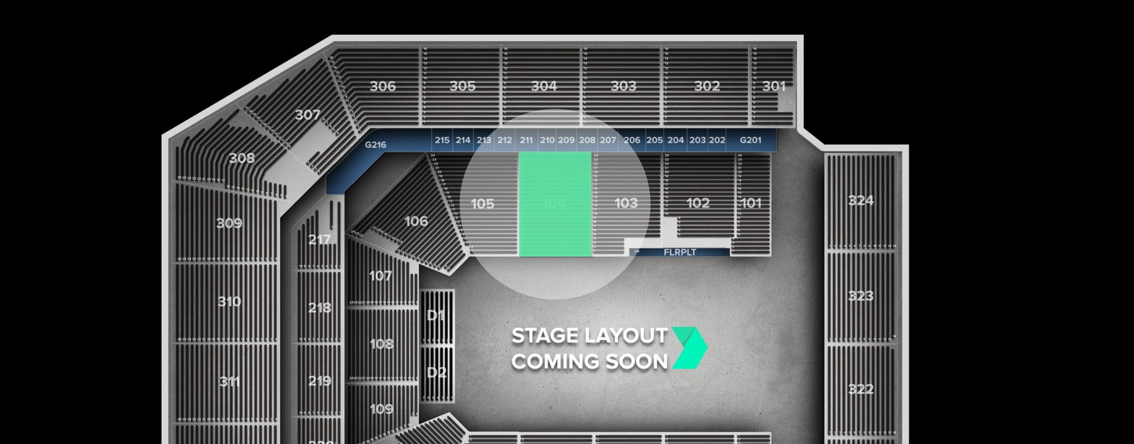 Seat view from Lower
