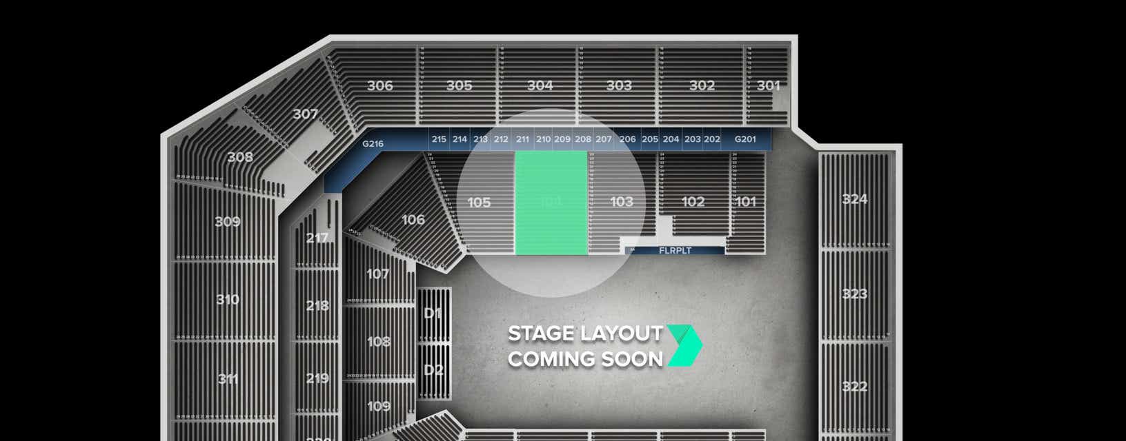 Seat view from Lower