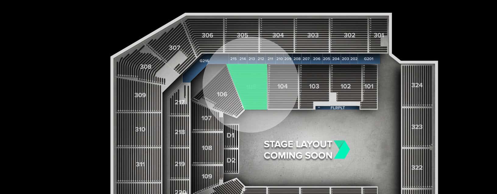 Seat view from Lower
